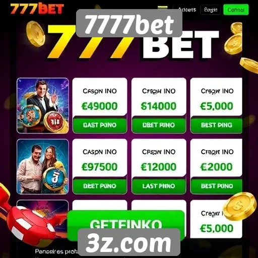 Promoções atraentes do site de jogos 7777bet