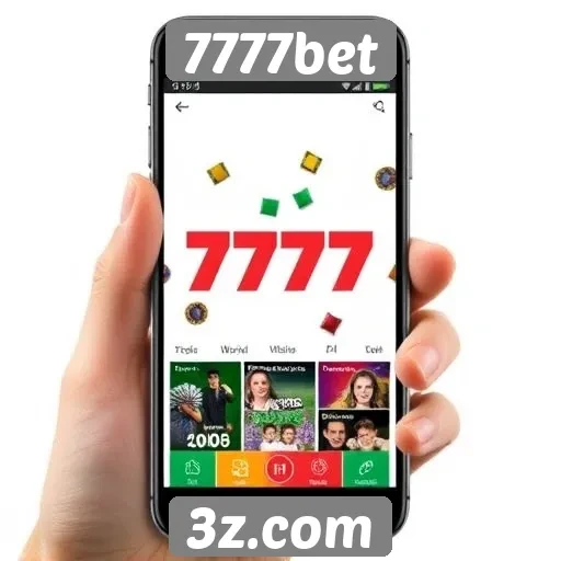 Comodidade do uso mobile no 7777bet