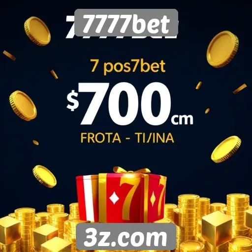 Ofertas promocionais disponíveis no 7777bet