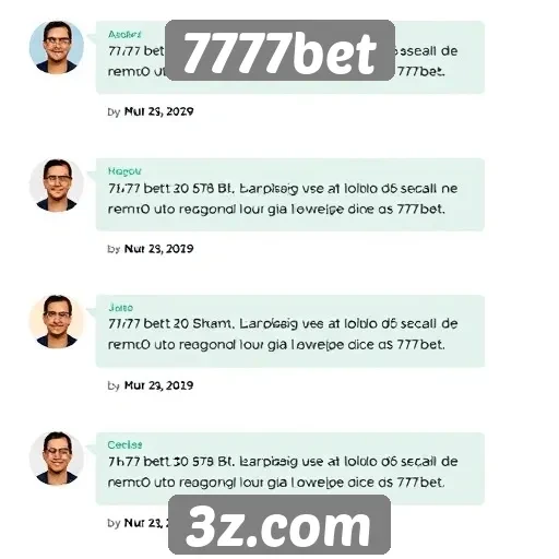 Opiniões de usuários sobre a experiência no 7777bet